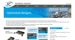Desktop Screenshot of interfaceconcept.com